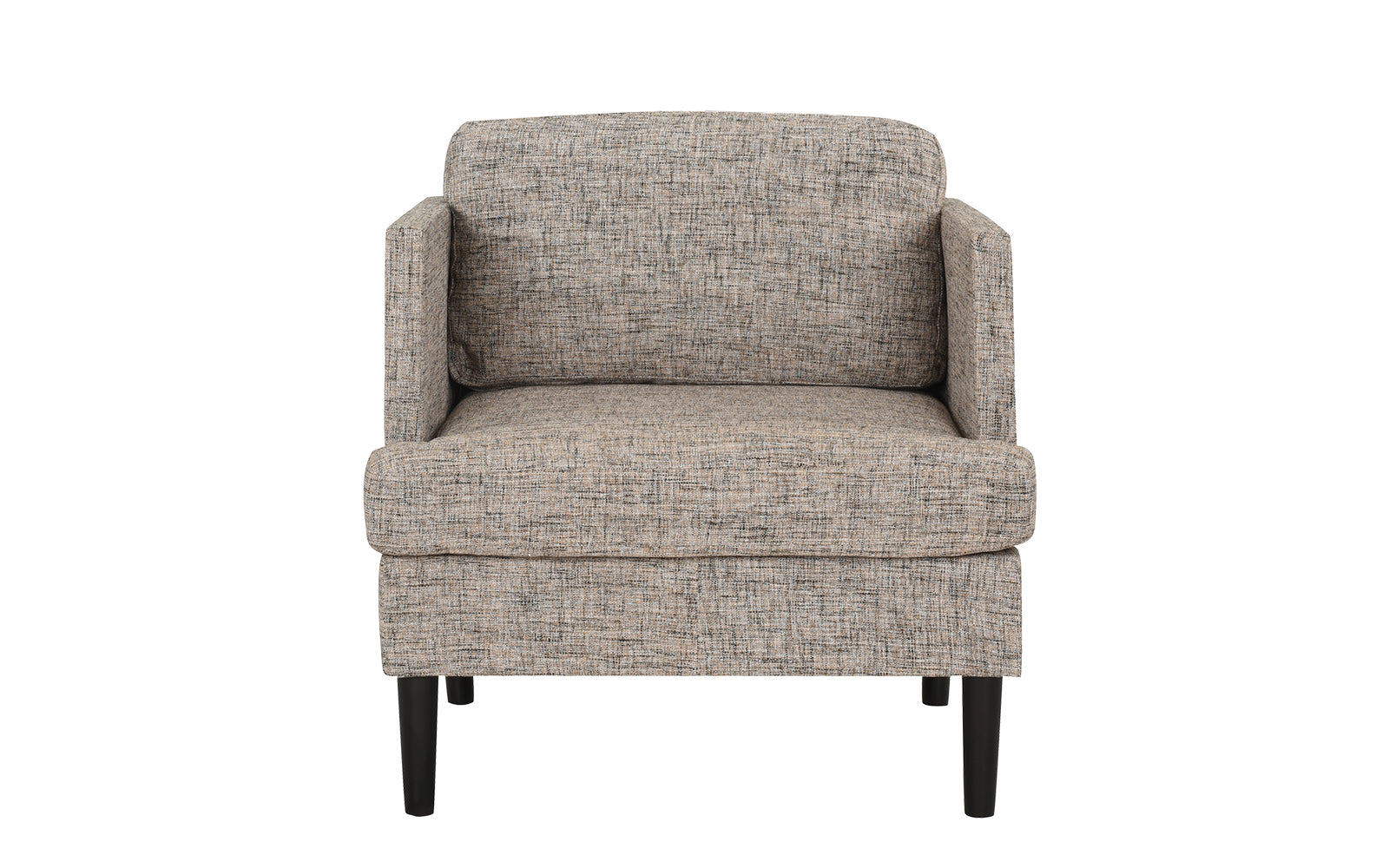 EXP290-1S-ASBR August Modern Armchair with Wooden Legs sku EXP290-1S-ASBR