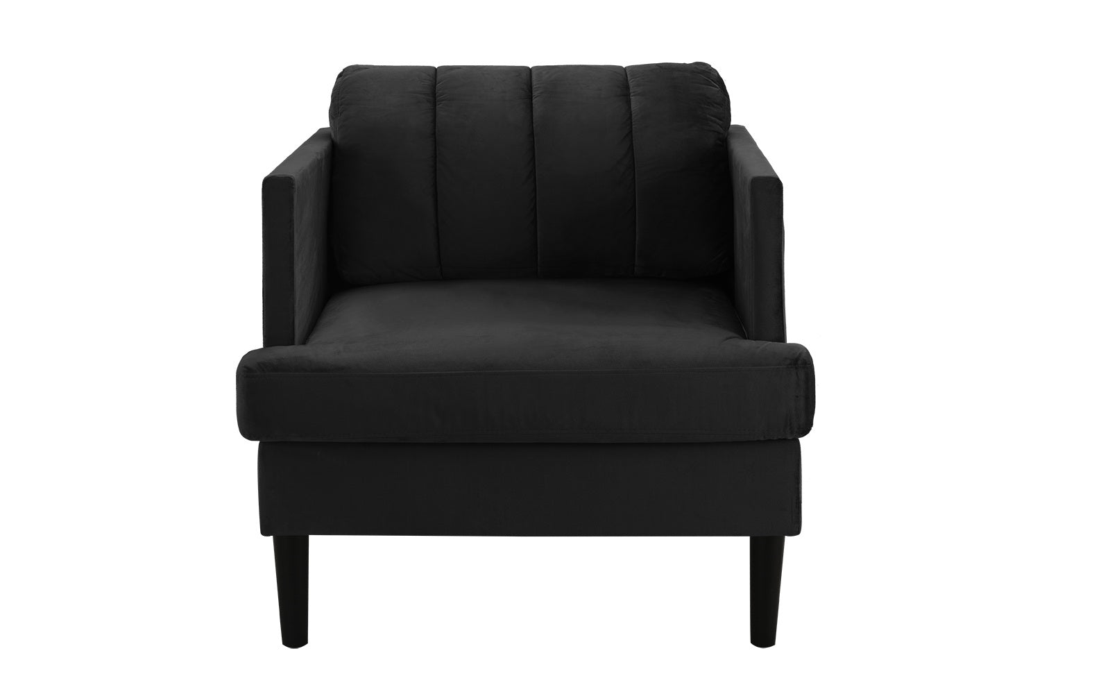 Dorothy Old Hollywood Pleated Velvet Armchair