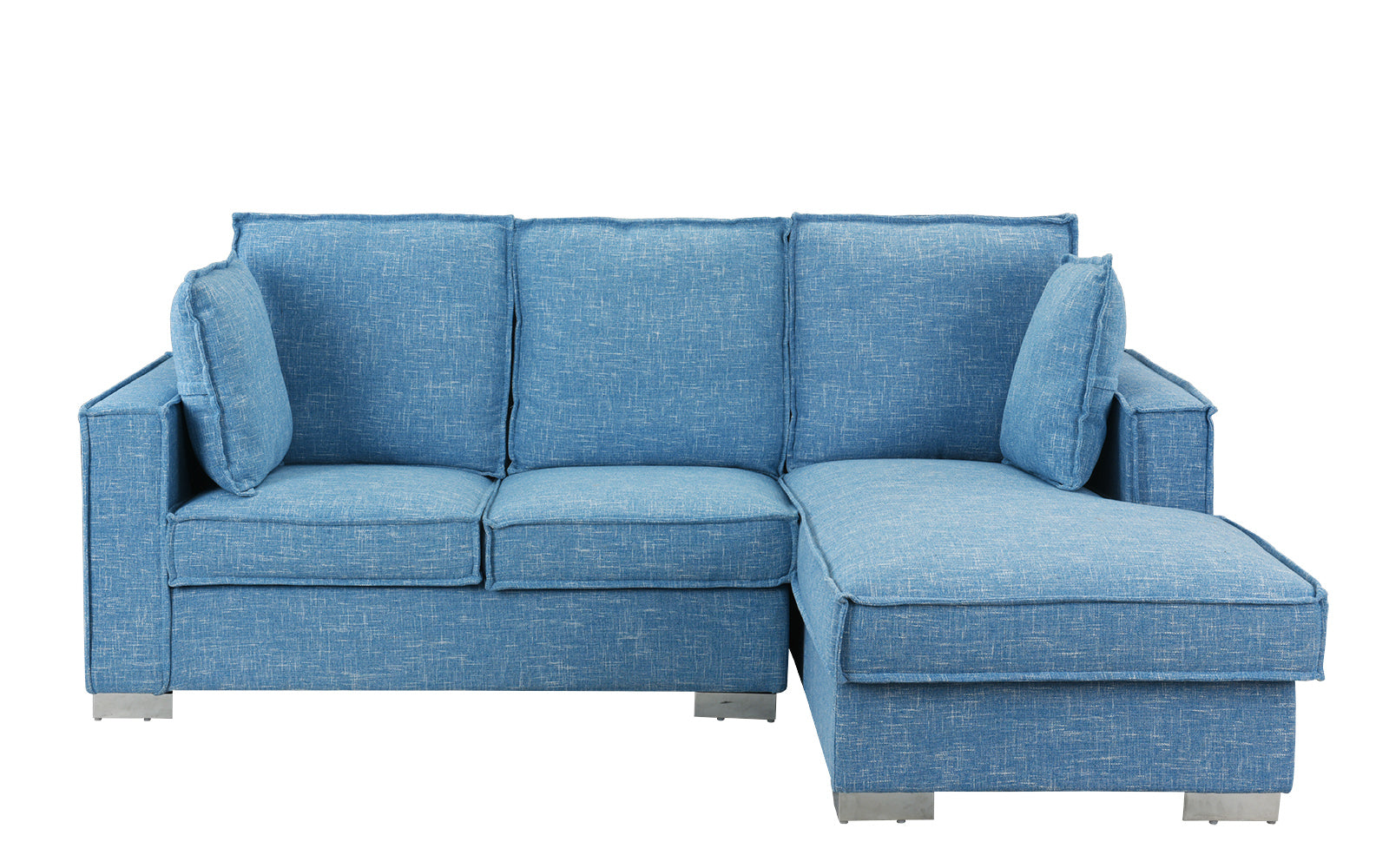 Quinto Contemporary Small Space-Saving Sectional Sofa