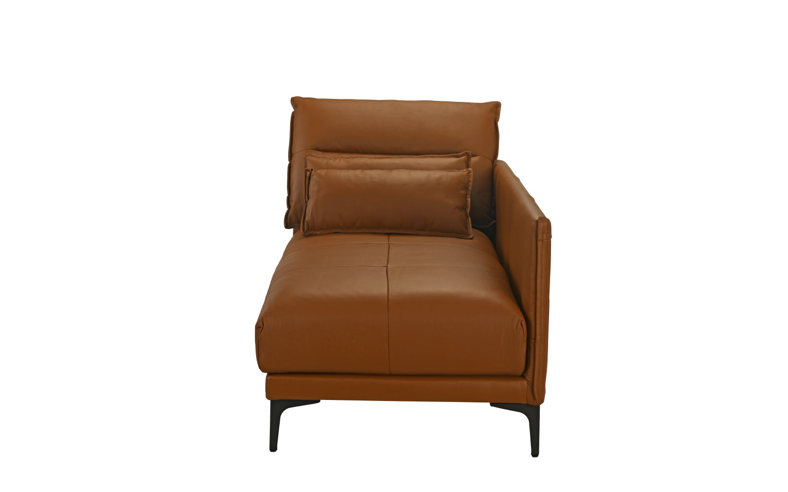 EXP337-CAMEL Tony New Wave Leather Match Chaise Lounge sku EXP337-CAMEL