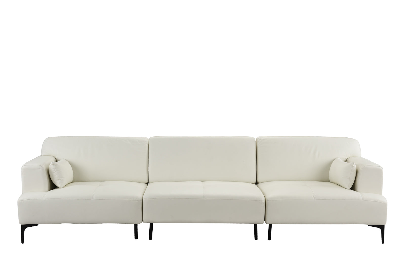 EXP339-BG Jayne XL Oversized Mid Century Leather Match Sofa sku EXP339-BG