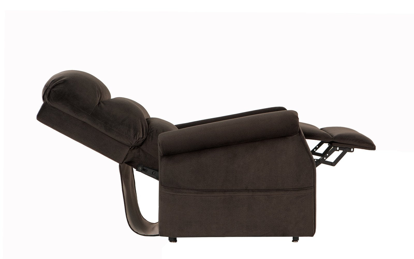 Up Classic Power Lift Brush Microfiber Recliner