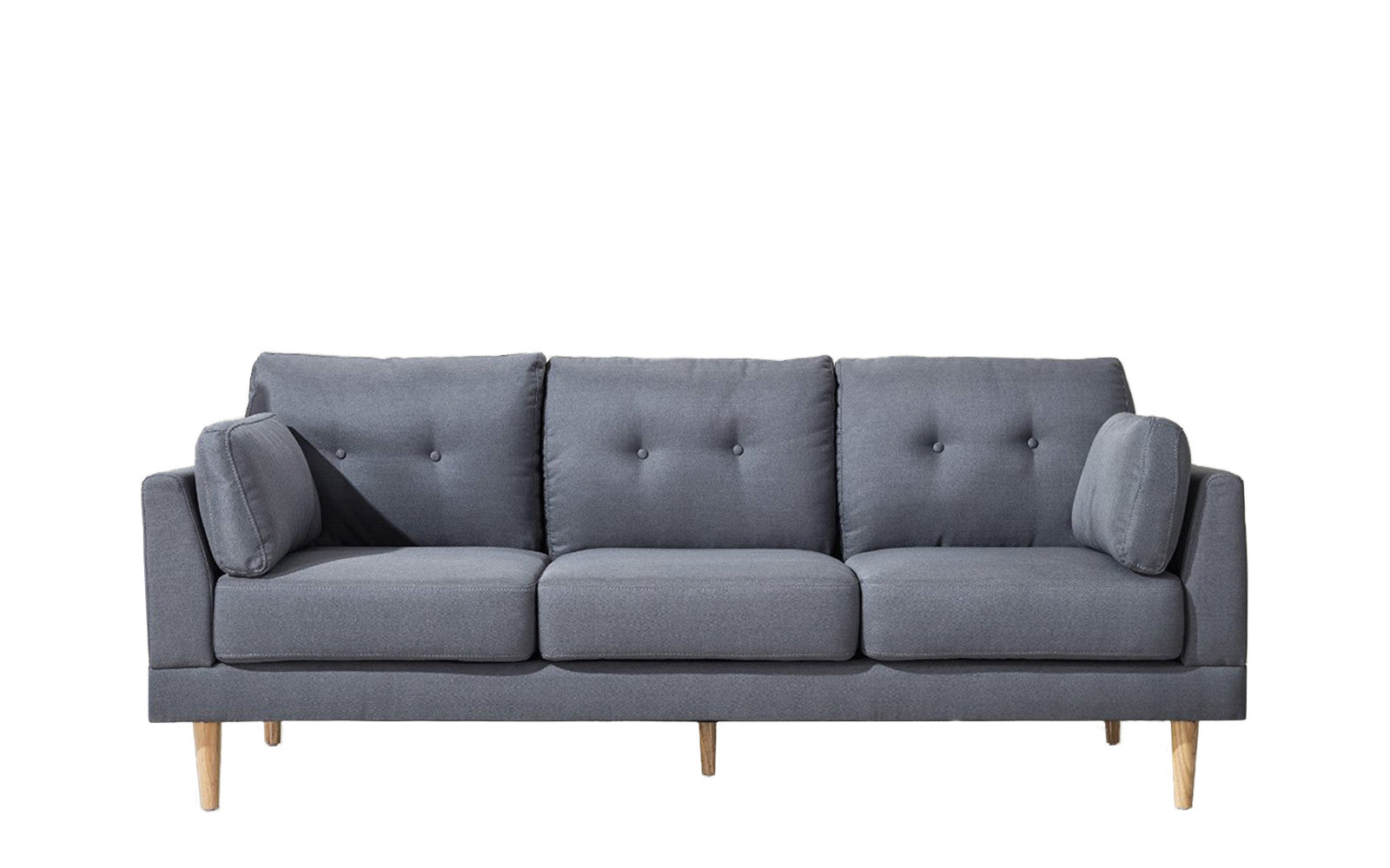 CAP67-3S-DGR Ian Mid Century Modern Sofa sku CAP67-3S-DGR