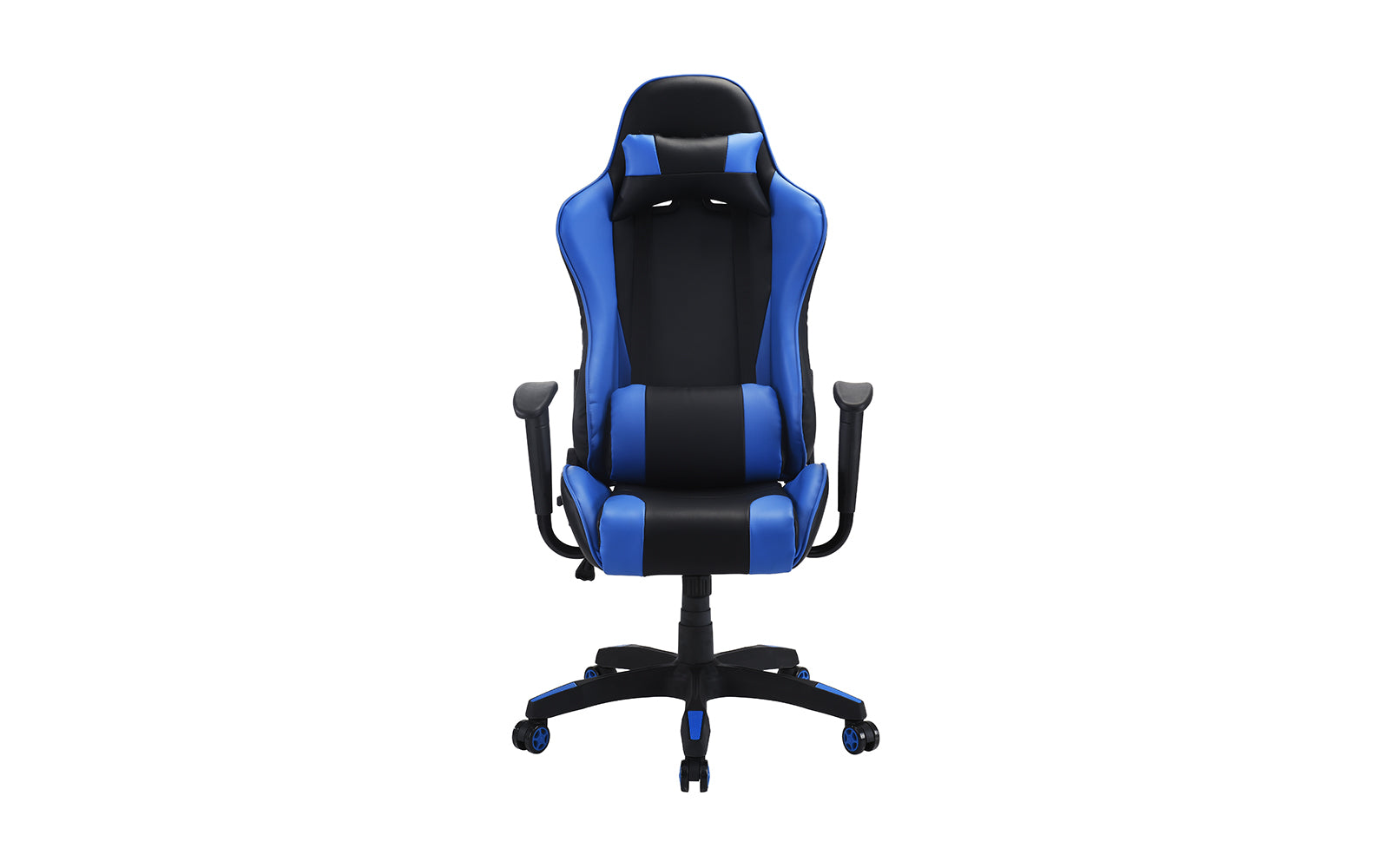 OFC03-PU-BLU-BLK Sky Leather Swivel Gaming and Office Chair sku OFC03-PU-BLU-BLK