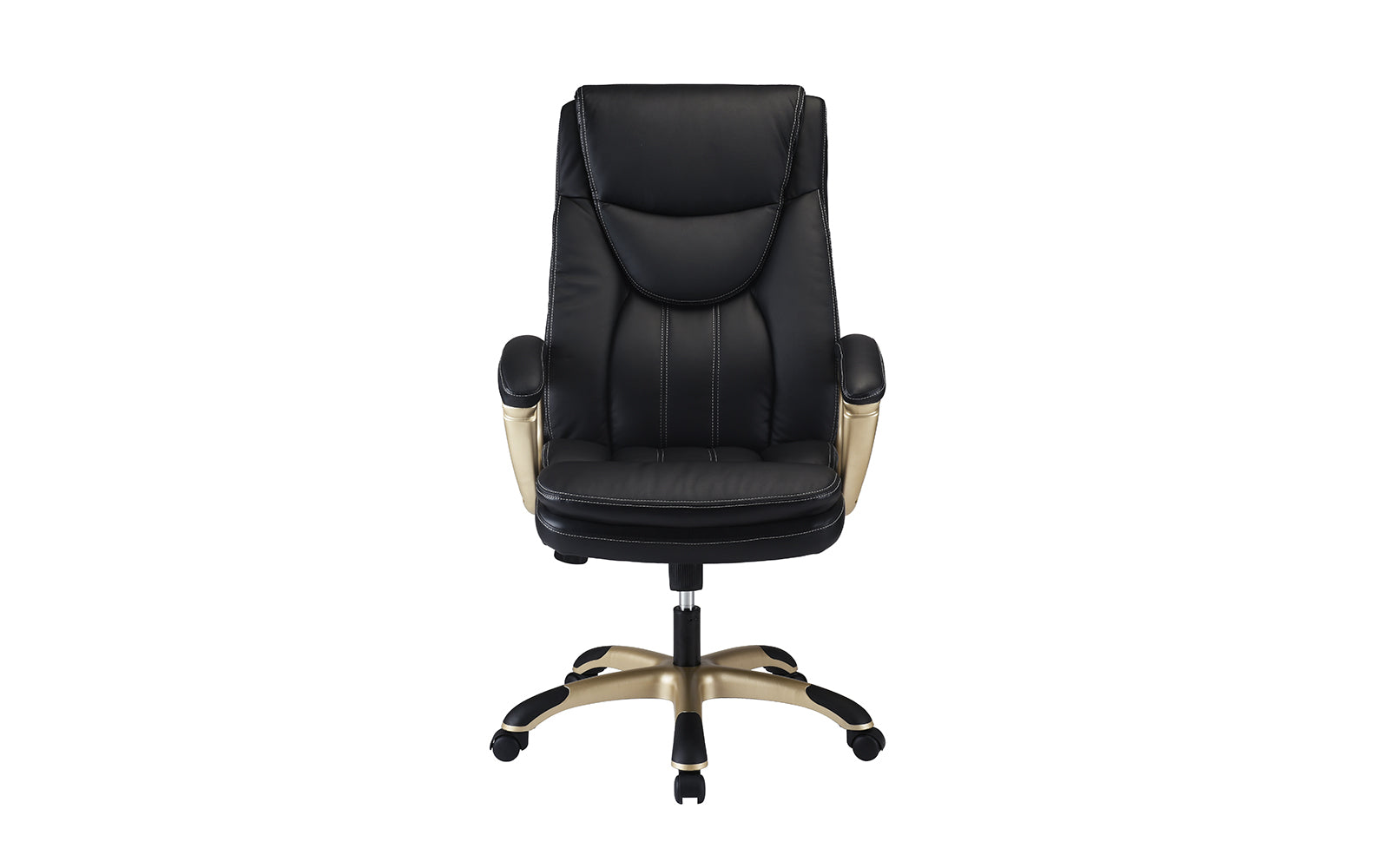 City Plush High Back Faux Leather Executive Office Swivel Chair