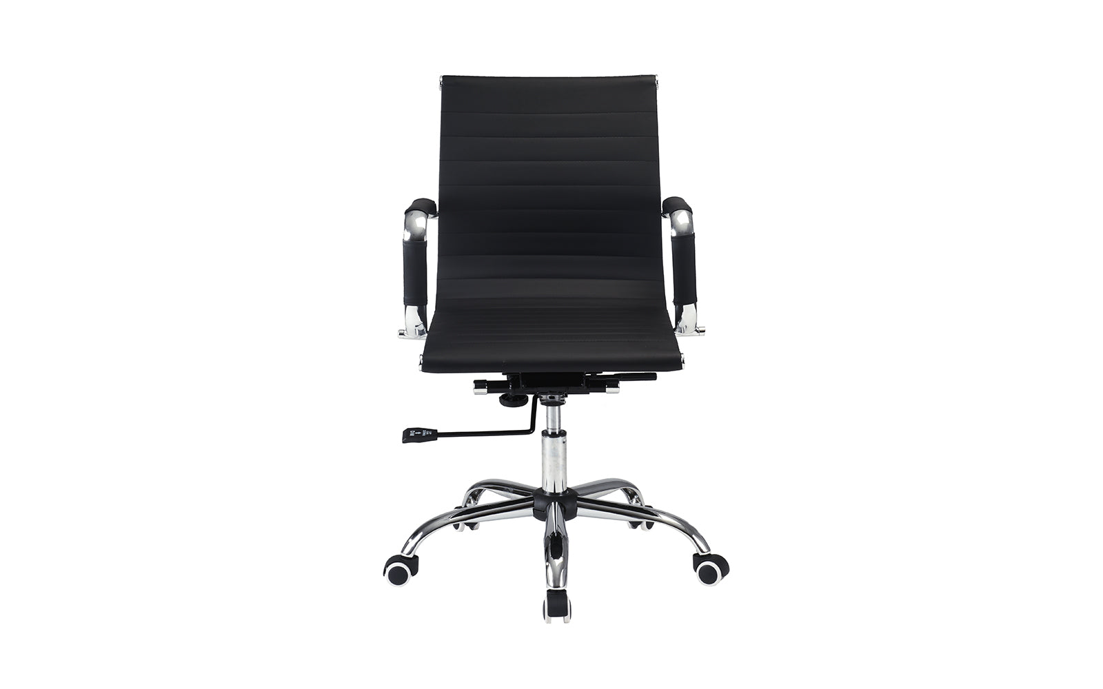 Element Modern Ergonomic Leather Swivel Low Back Office Chair