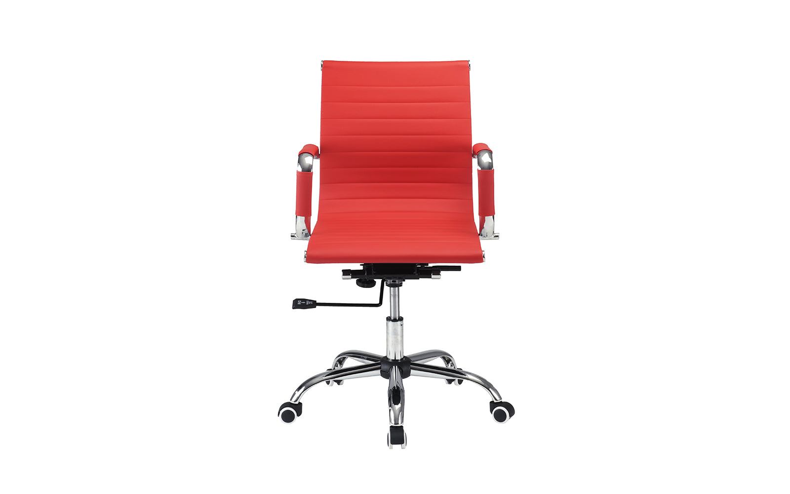 Element Modern Ergonomic Leather Swivel Low Back Office Chair