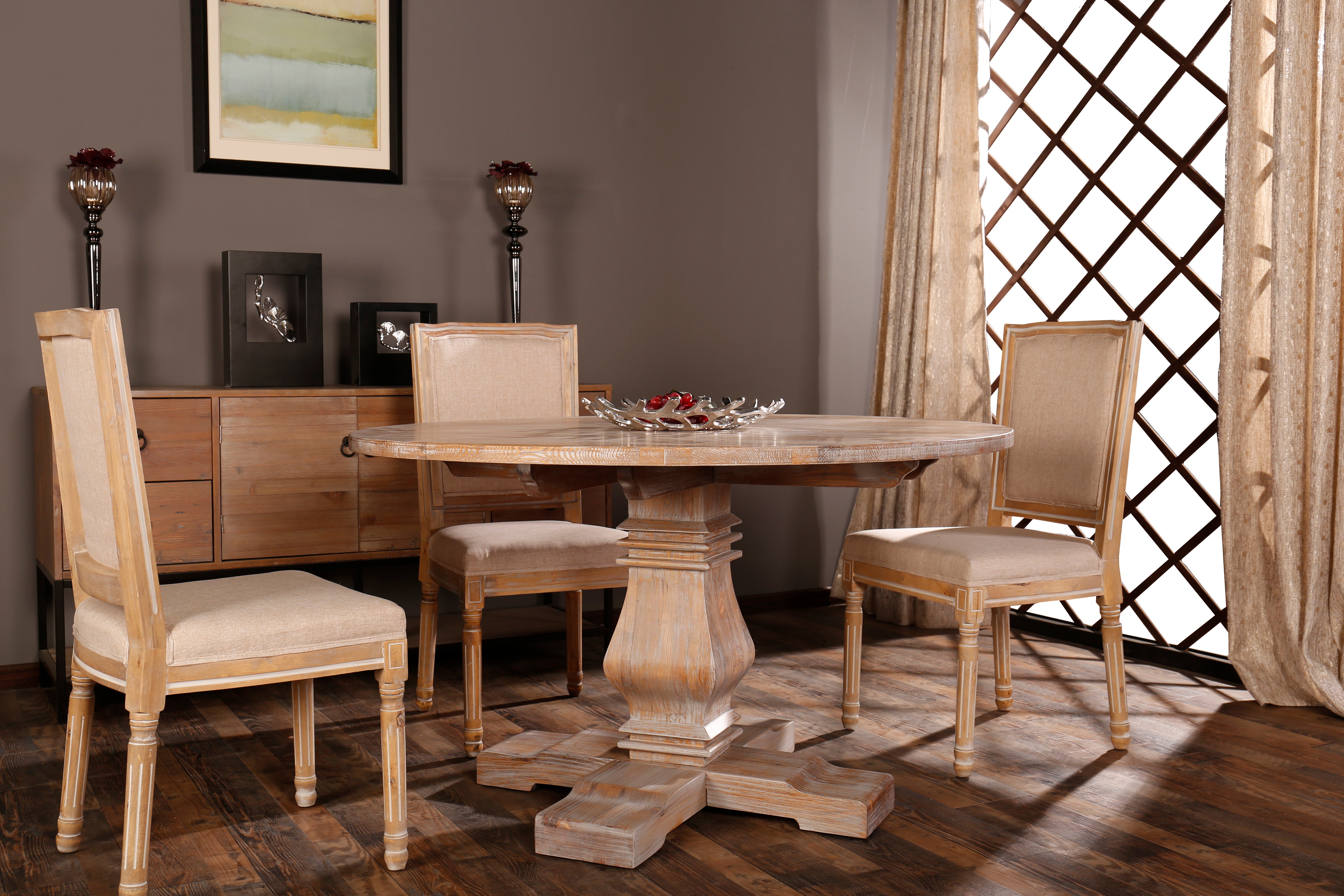 rustic distressed dining room tables