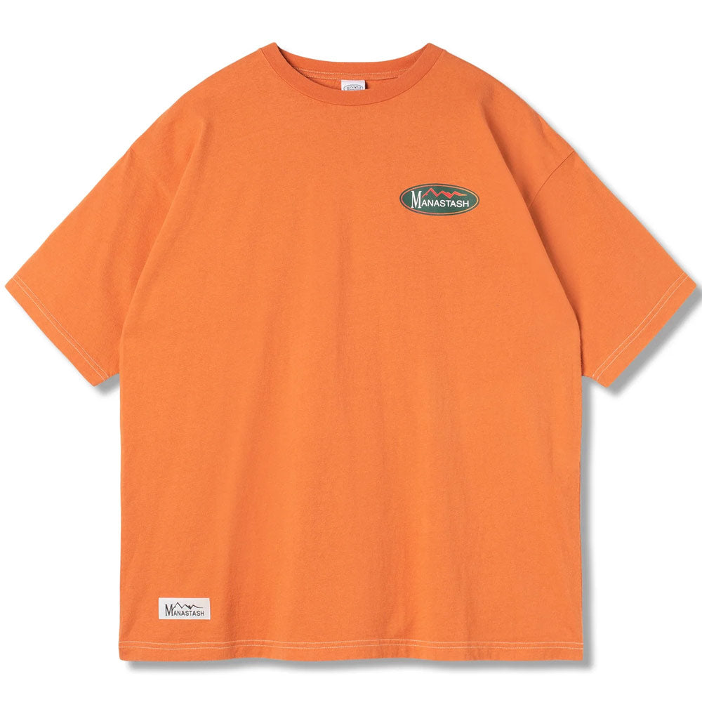 recycled-cotton-oval-logo-tee-orange