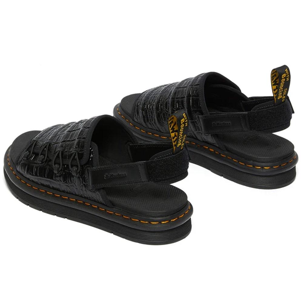 Dr.Martens X Suicoke Mura Sandals 'Black New Vibrance Croco'