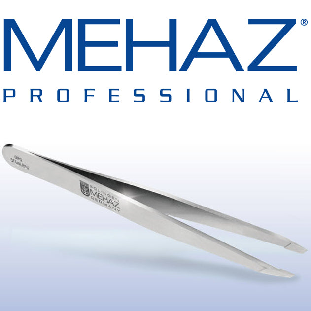 Mehaz Slanted Tweezers Stainless