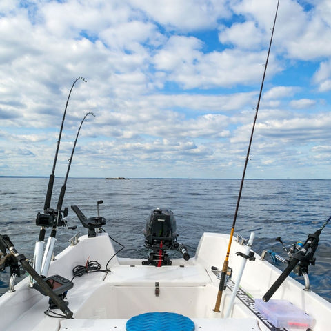 Trolling for Yellowfin Tuna in the Gulf of Mexico