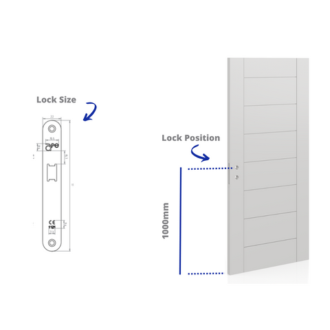 Lock machining