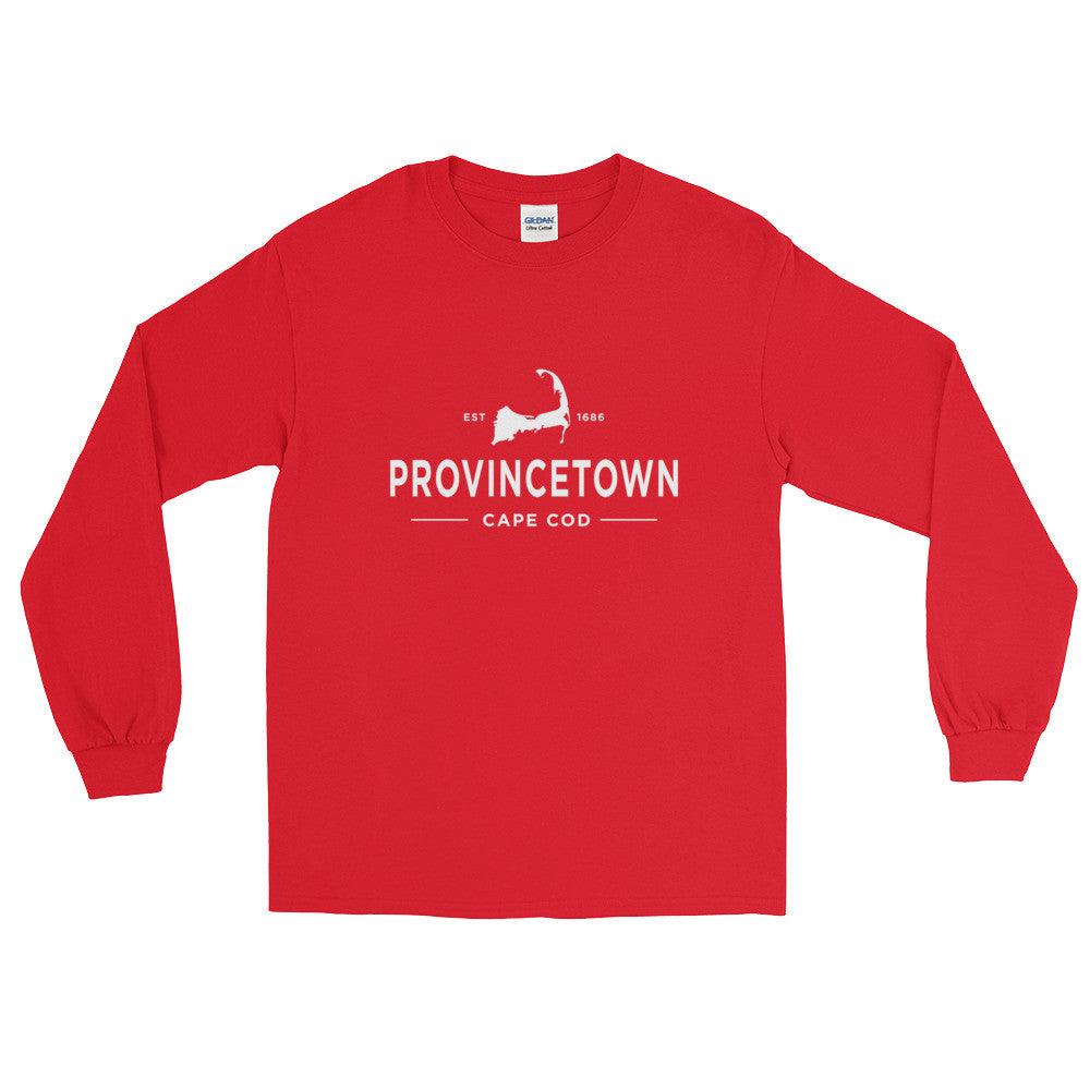 Provincetown Cape Cod Long Sleeve T Shirt, Provincetown T Shirt - Cape ...