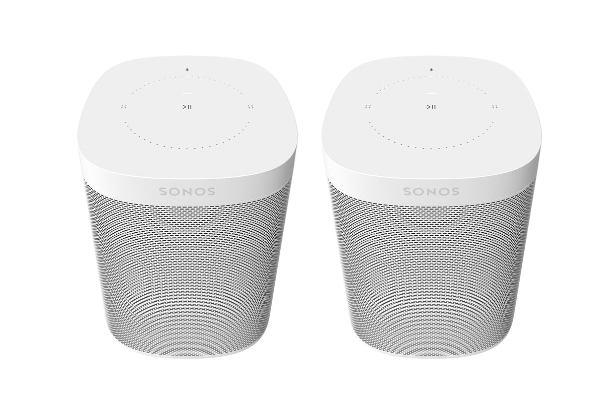 SONOS 2) Smart Speaker with Alexa - White