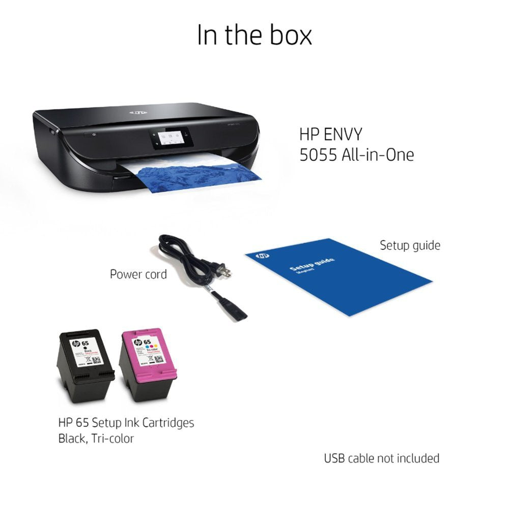 Hp Envy 5055 Inkjet Multifunction Printer Color 7354