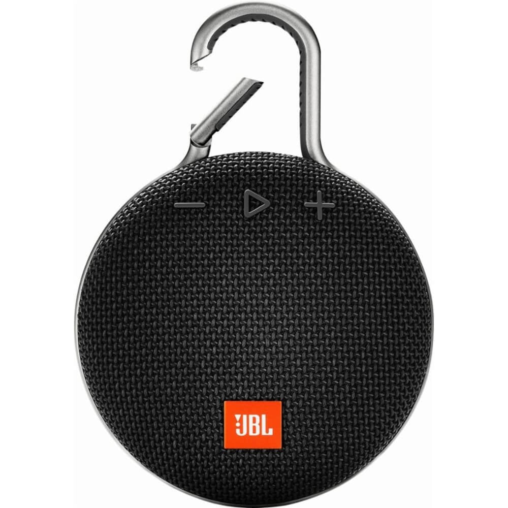 JBL Clip 3 Waterproof Wireless Bluetooth Speaker, Black