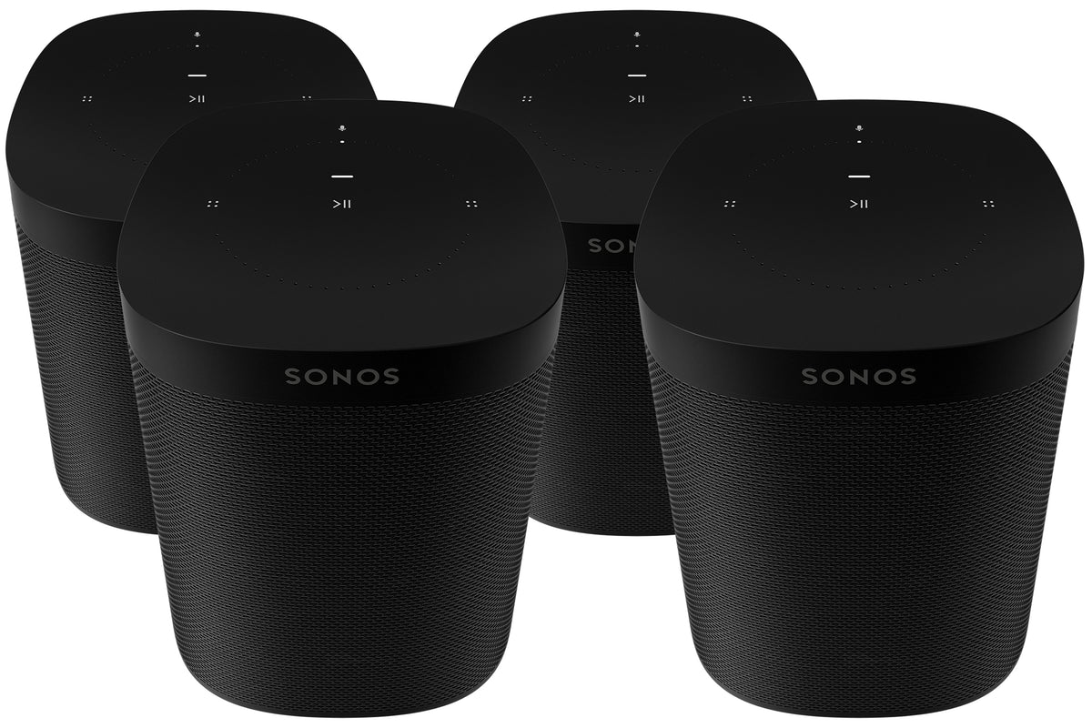 SONOS One 2) Smart Speaker with Alexa - Black (4