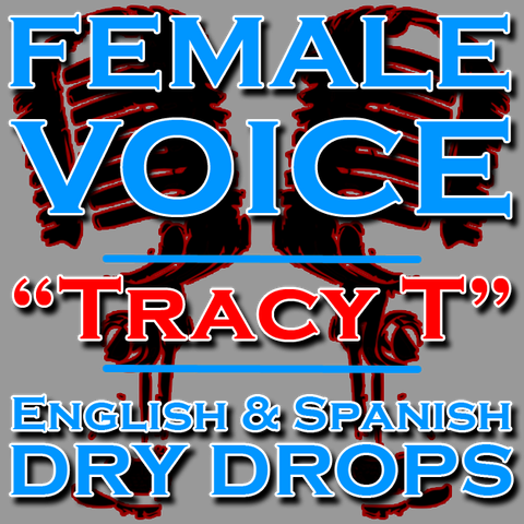 Fully Custom Dry Radio and DJ Drops - Female Voice - DJ Drops 24/7