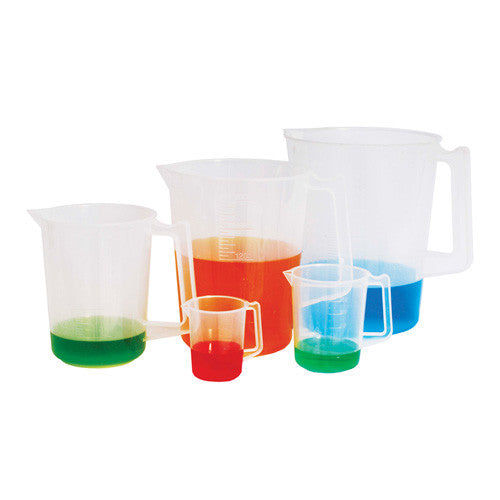 Vaso de cristal Baluue, 8.5 fl oz, vaso medidor graduado de alta precisión,  herramienta para experimentos estudiantiles, laboratorio, química