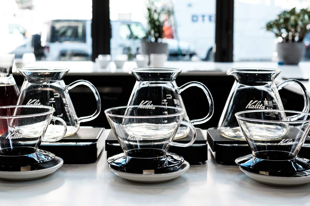 Kalita Wave coffee dripper