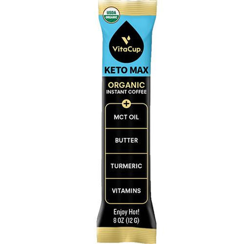 VitaCup Keto Instant Coffee Sticks