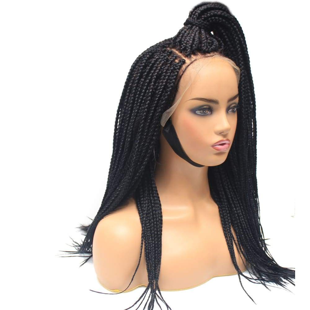 Box Braids Fully Hand Braided Lace Wig (1) Box Braids $120