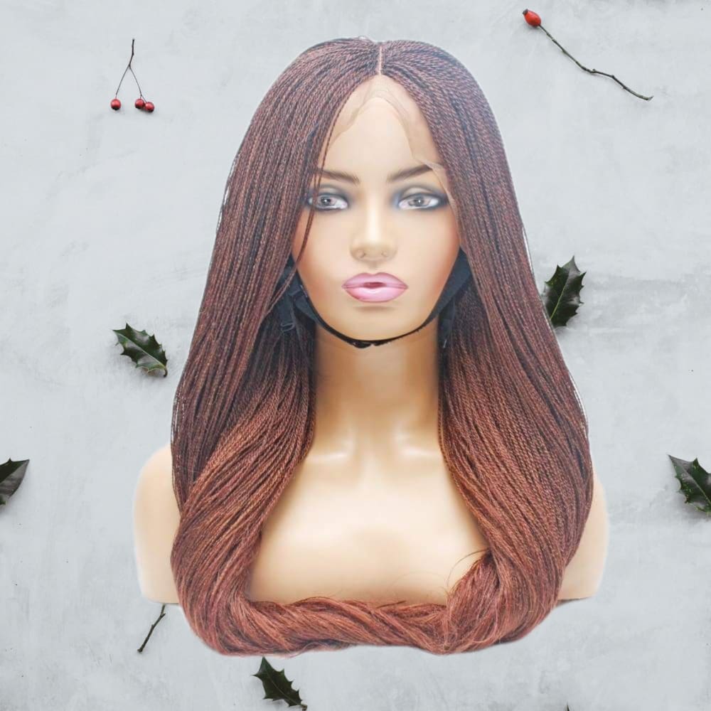 Micro Braids Fully Hand Braided Lace Wig (30/35)