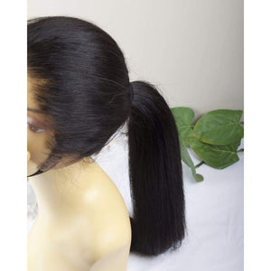 360 Lace Frontal Brazilian Straight Human Hair Wig - Medium - 56cm $510 Custom Human Hair Wig QualityHairByLawlar (10717273548)