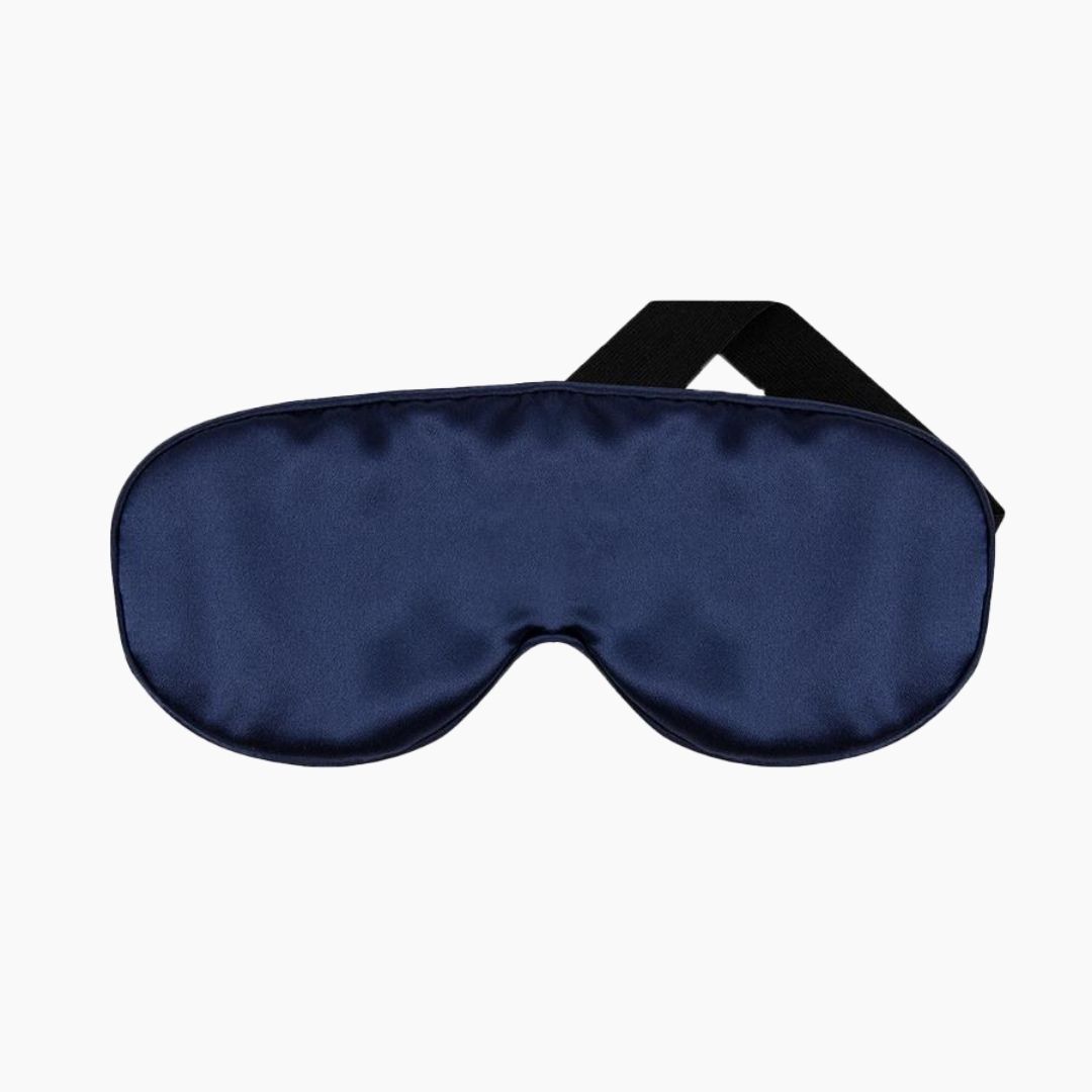 Silk Sleep Mask Navy