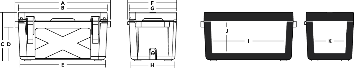 Bison Coolers, sizing guide