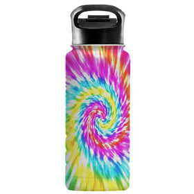 Pastel Tie Dye Water Bottle by Kate and Company