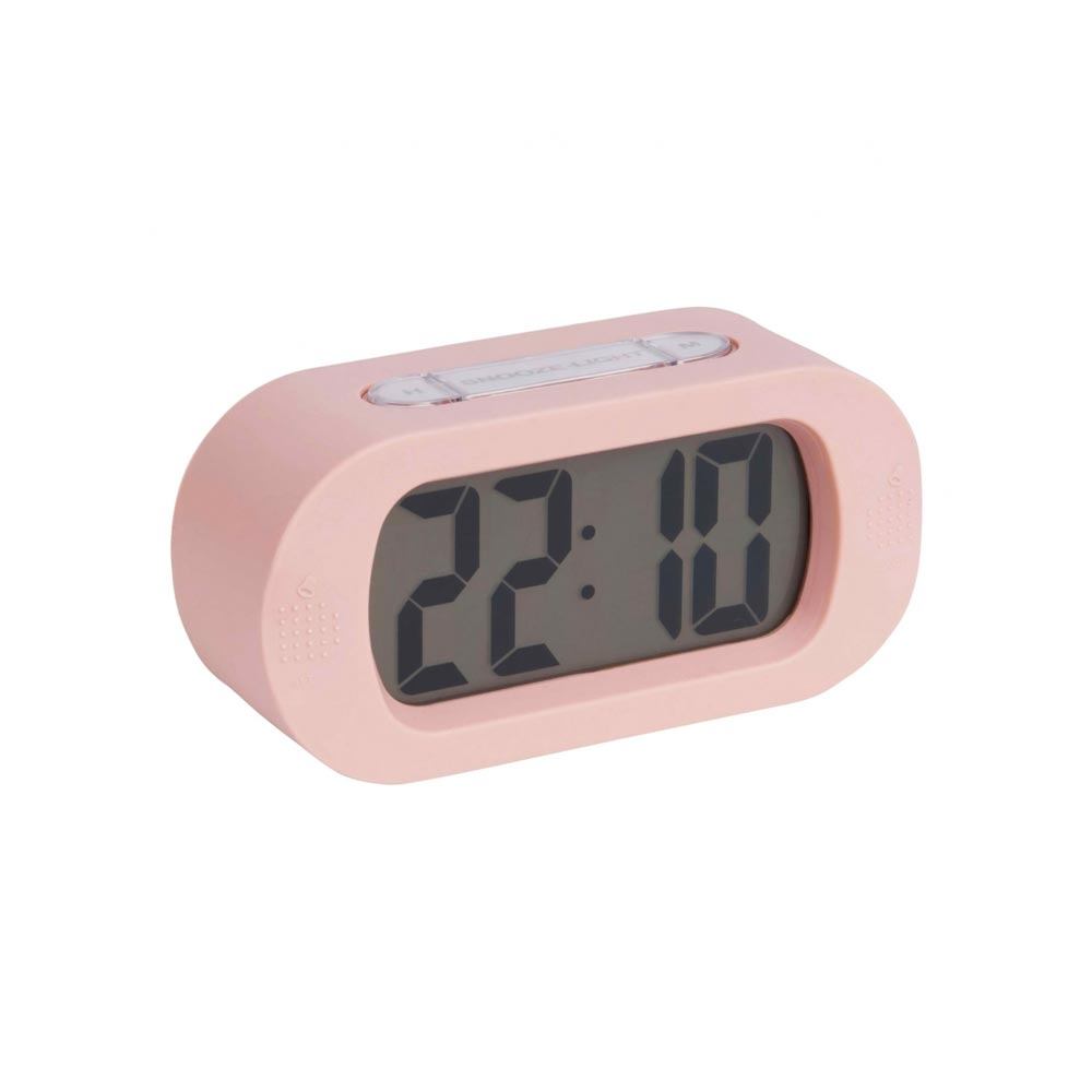 Karlsson Gummy Digital Alarm Clock Pink Homeware Gifts Koop Koop