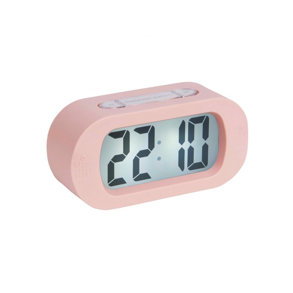 Karlsson Gummy Digital Alarm Clock Pink Homeware Gifts Koop Koop