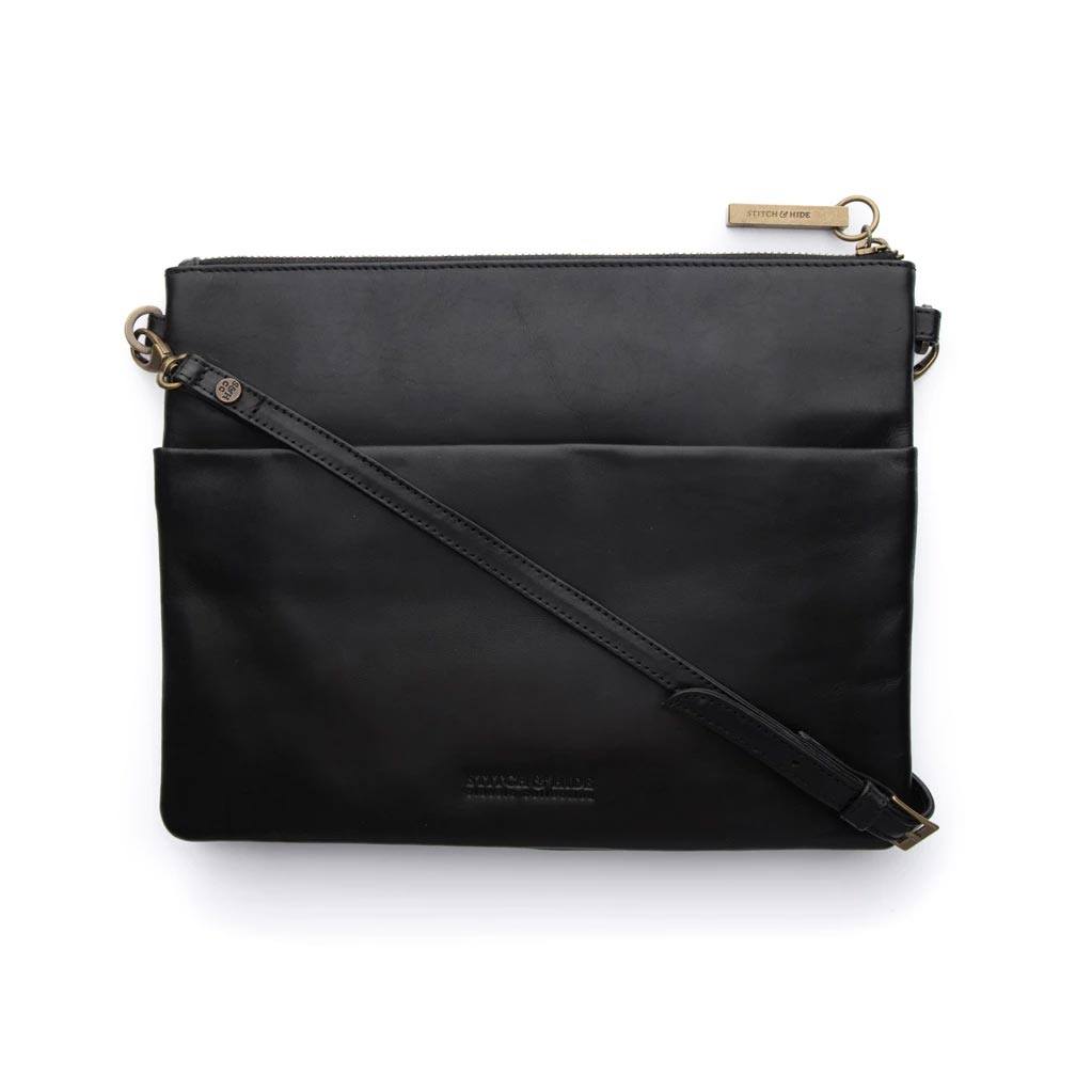 leather clutch nz