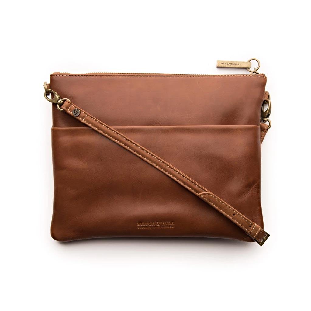 leather clutch nz