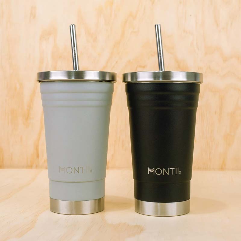 Montii Co Smoothie Cup Chrome Grey - Homeware & Gifts NZ | KOOP — Koop