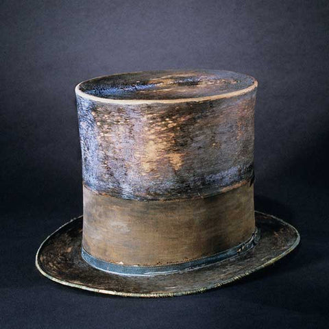 Abraham Lincoln's Top Hat on display at the Smithsonian Institute in Washington DC