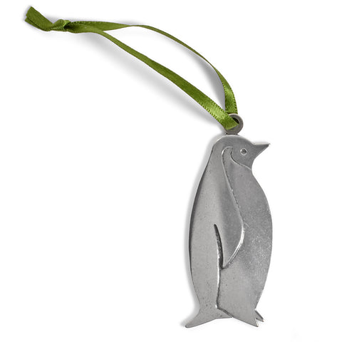 Beehive Handmade Penguin Pewter Ornament