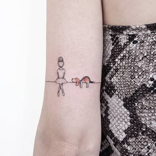 33 Delightful Dog Tattoo Ideas for Men  Women in 2023