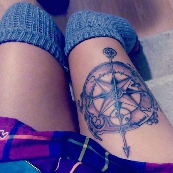 Top 30 Compass Tattoos For Men