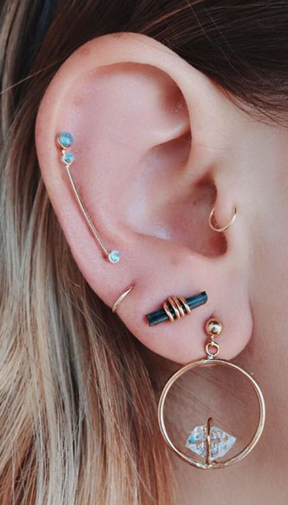 30 Trending Ear Piercing  Ideas  to Try This Summer 2022 