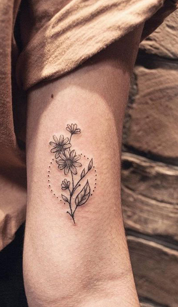 30 Beautiful Flower Tattoos Ideas and Designs