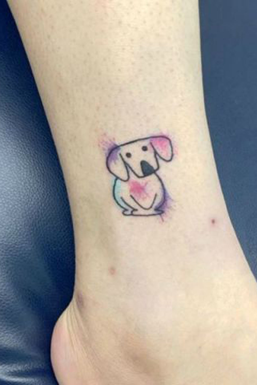 Awesome Small Dog Tattoos Youll Absolutely Love  Noon Line Art