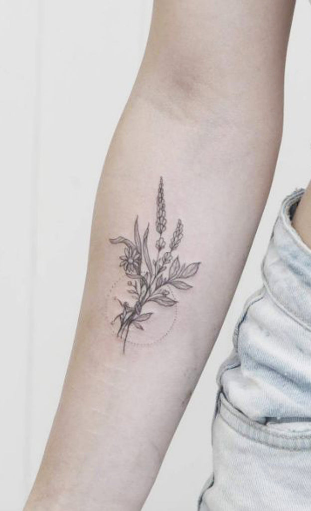 Flowers on Arm Tattoo - Best Tattoo Ideas Gallery