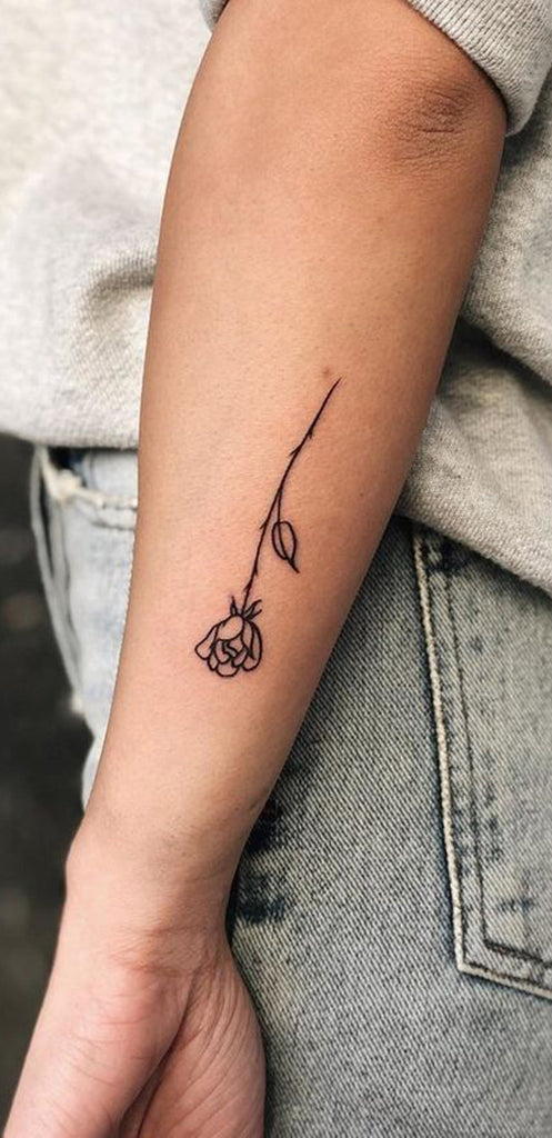 flower tattoos simple
