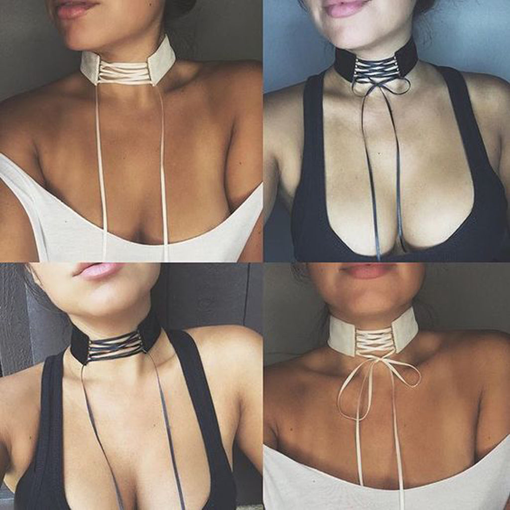 How to Wear a Choker Necklace at MyBodiArt.com