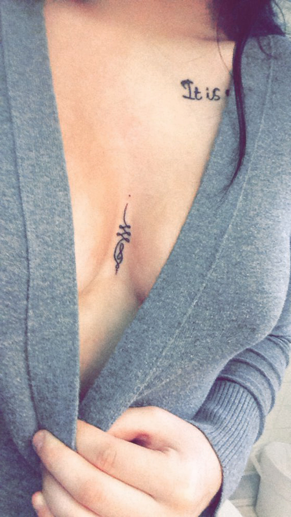 40 Gorgeous Tattoos Between Boobs  Our Mindful Life