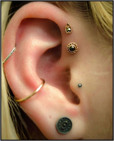 ear piercing images