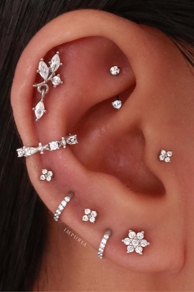 Pretty Ear Piercing Ideas - www.Impuria.com